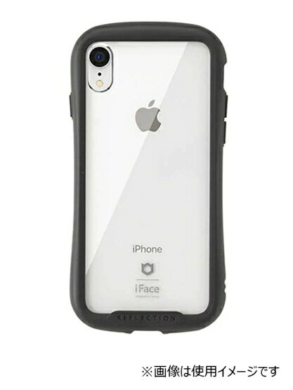 Hamee IFACE REFLECTION CLEAR CASE IP iPhone XR専用強化ガラスクリアケース
