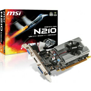 MSI グラフィックボード N210-MD1G/D3