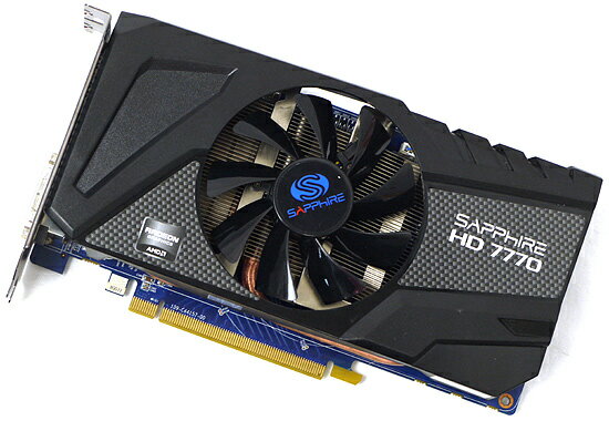 SAPPHIRE HD7770 1G GDDR5 PCI-E HDMI/DVI-I/DUAL MINI DP