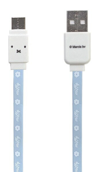 gourmandise ミッフィー Type-C対応 同期＆充電ケーブル MF-59BL