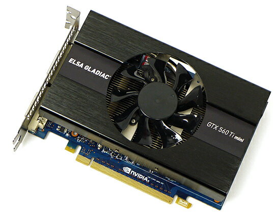ELSA GLADIAC GTX 560 Ti mini グラフィックスボード 1GB GD560-1GERTM