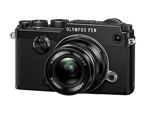 OLYMPUS ミラーレス デジタル一眼レフカメラ PEN-F 12F2.0 レンズキット BLACK
