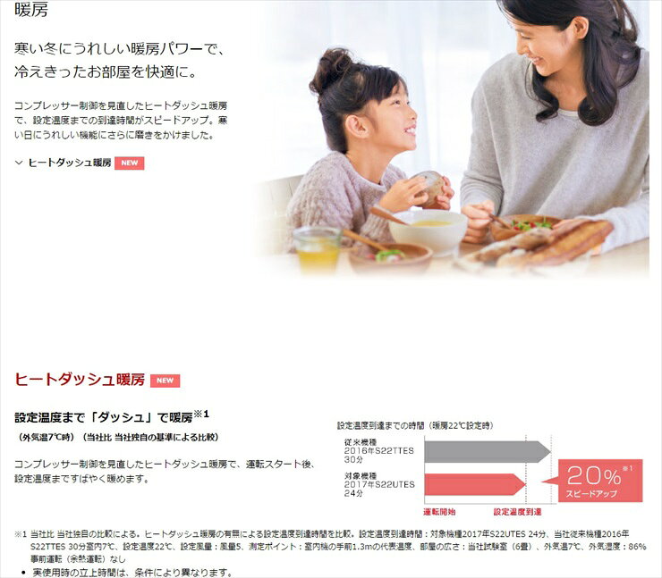 楽天市場】ダイキン工業 DAIKIN エアコン E F25UTES-W | 価格比較
