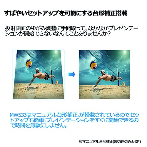 楽天市場】ベンキュージャパン BENQ プロジェクター MW533 | 価格比較