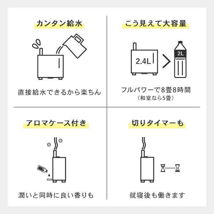加湿器 DOSHISHA CORPORATION KHW-652(WH) WHITE 10010004550454390548_12_1.jpg