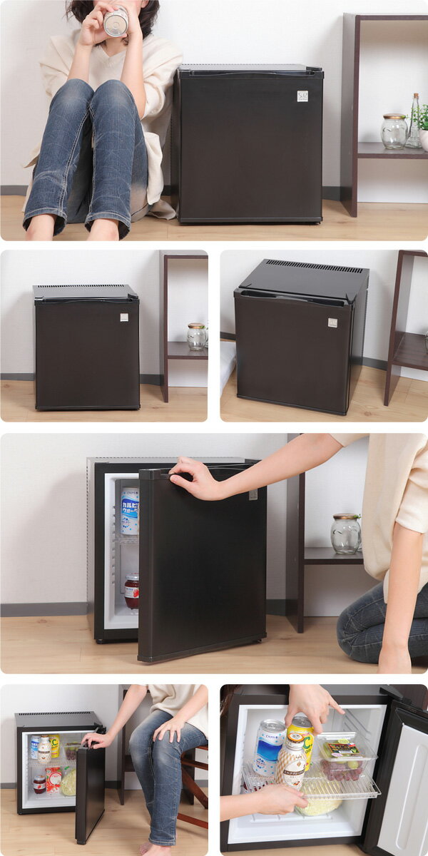SUNRUCK ペルチェ式 1ドア電子冷蔵庫 冷庫さん cute 冷蔵庫 SR-R2001W