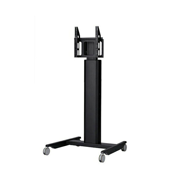 エモーションズ 汎用国産テレビスタンド ハイポジション 40-55インチ目安 幅903×高さ2010×奥行821mm ブラック HS-4055