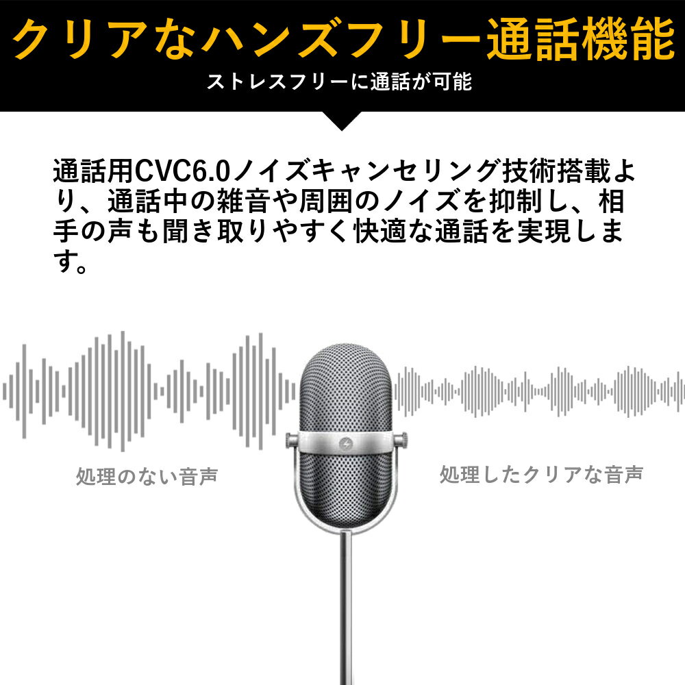 COOPO JAPAN 音量調整機能付 スタイリシュ ブルートゥースヘッドセット CP-K1-BLACK