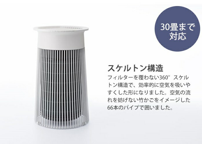 プラマイゼロ 空気清浄機 XQH-C030(W)