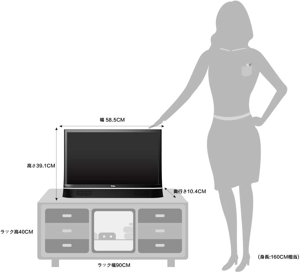 TCL 32型 液晶テレビ 32B400／Wチューナー／録画対応 楽天市場】TCL JAPAN ELECTRONICS TCL 液晶テレビ ダブル