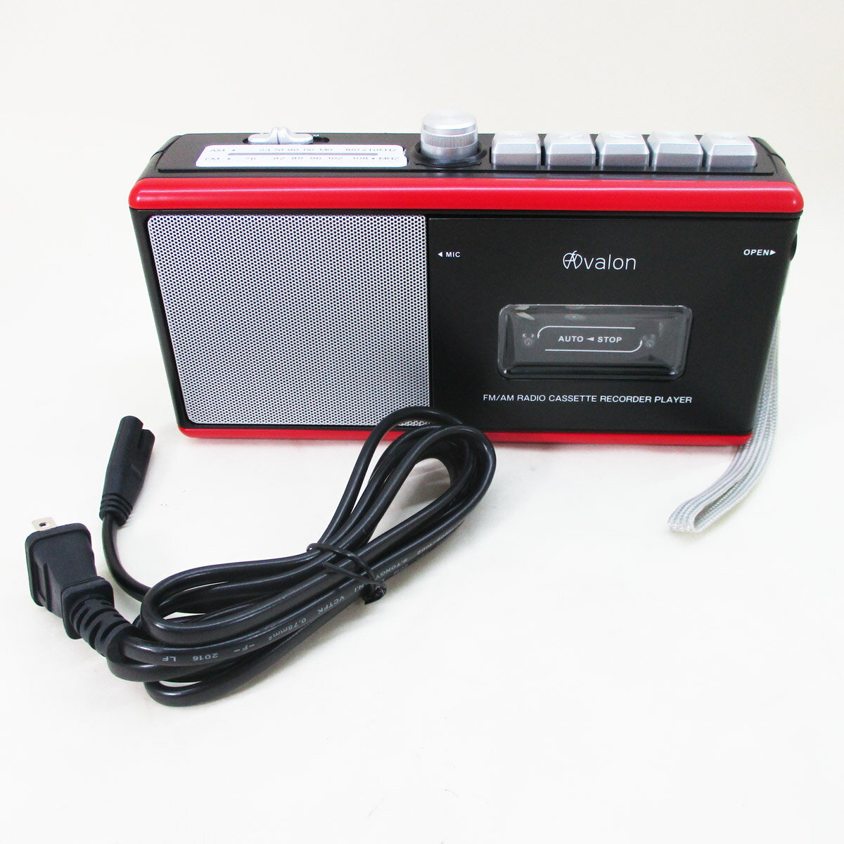 オーム電機 ポータブルラジオカセットレコーダー RCS-M930R Amazon.co.jp: オーム電機 AudioComm ポータブルラジカセ ラジオ