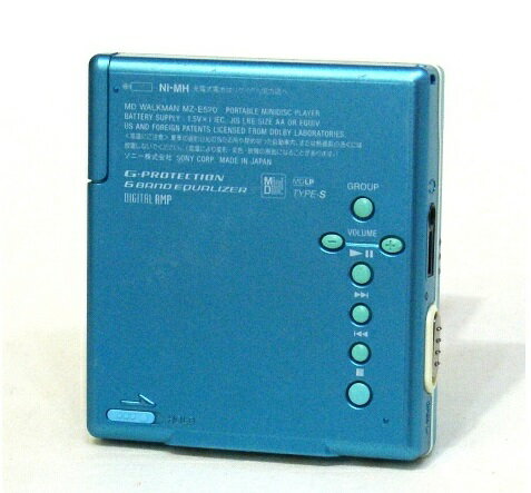 楽天市場】ソニーグループ SONY ポータブルMDプレーヤー MZ-EH50