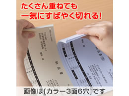 HISAGO マルチプリンタ帳票 A4 地紋 3面 BP2057