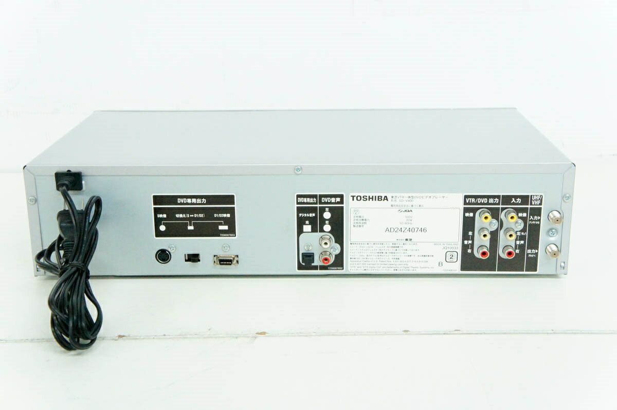 楽天市場】東芝 TOSHIBA VTR一体型DVDビデオプレーヤー RD-Style SD