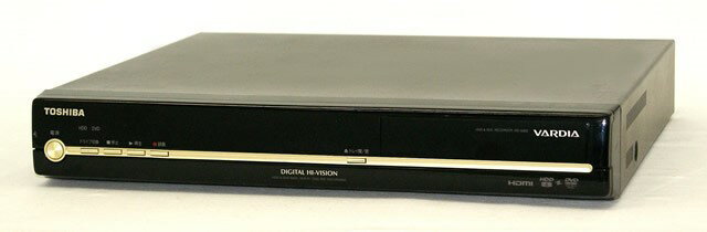 楽天市場】東芝 TOSHIBA HDD/DVDレコーダー VARDIA RD-S601