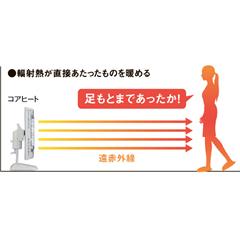 CORONA 電気ストーブ シーズヒーター DH-1219R(SS)