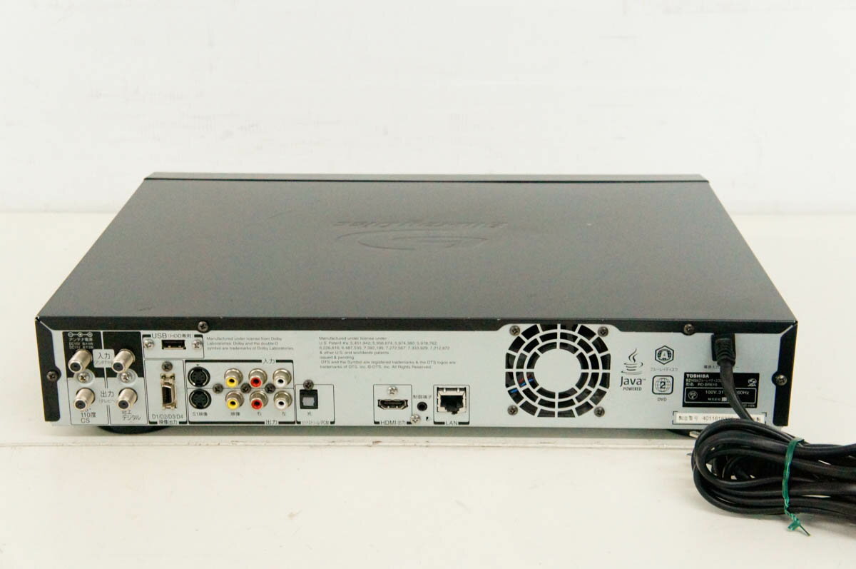 楽天市場】東芝 TOSHIBA REGZA レグザブルーレイレコーダー RD-BR610