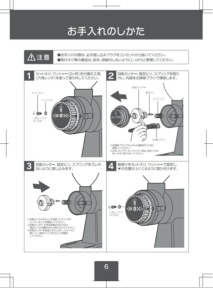 BONMAC コーヒーミル BM-250N-RD