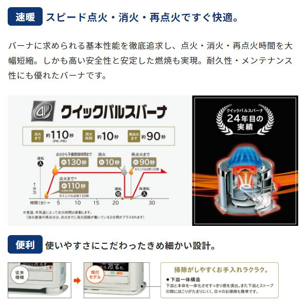 楽天市場】コロナ CORONA 床暖房FF式ストーブ UH-F7018PK(N) | 価格