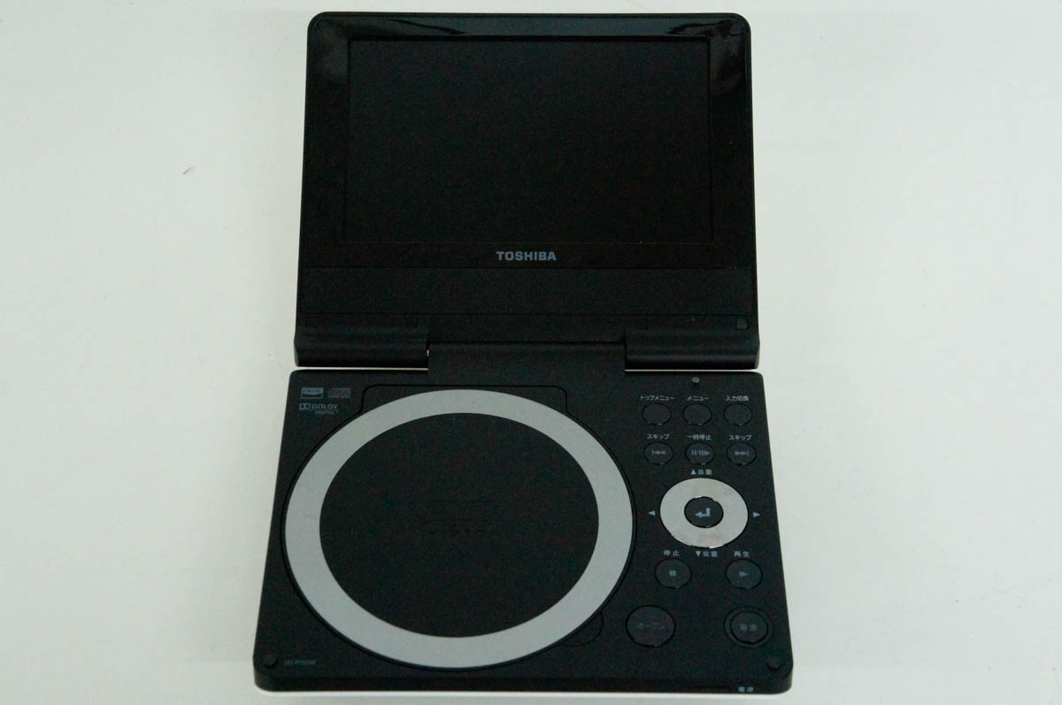 楽天市場】東芝 TOSHIBA ポータロウ 7V型ポータブルDVDプレーヤー SD