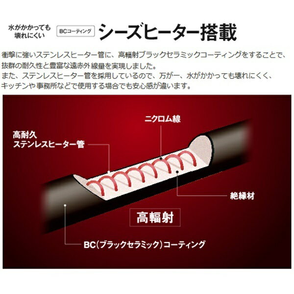楽天市場】コロナ コロナ 遠赤外線電気ストーブ コアヒート