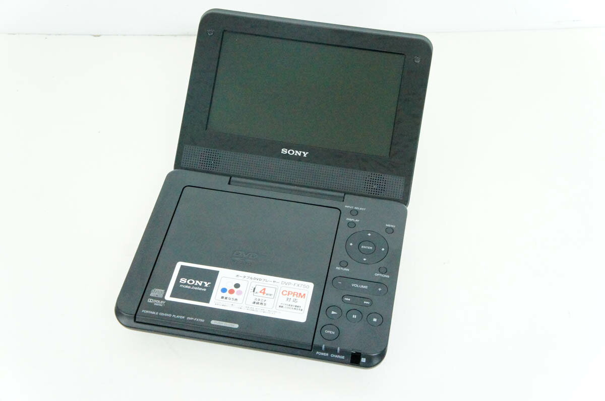 楽天市場】ソニーグループ SONY ポータブルDVDプレーヤー DVP-FX850