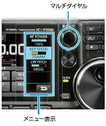 楽天市場】アイコム ICOM HF +50MHz SSB/CW/RTTY/AM/FM 100