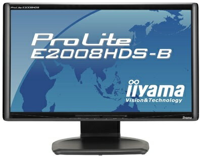 iiyama 20インチ モニター PROLITE E2008HDS-B