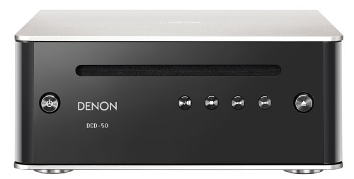 デノン Denon DCD-50 CDプレーヤー D/Aコンバーター搭載 MP3/WMAファイル再生対応 プレミアムシルバー DCD-50SP