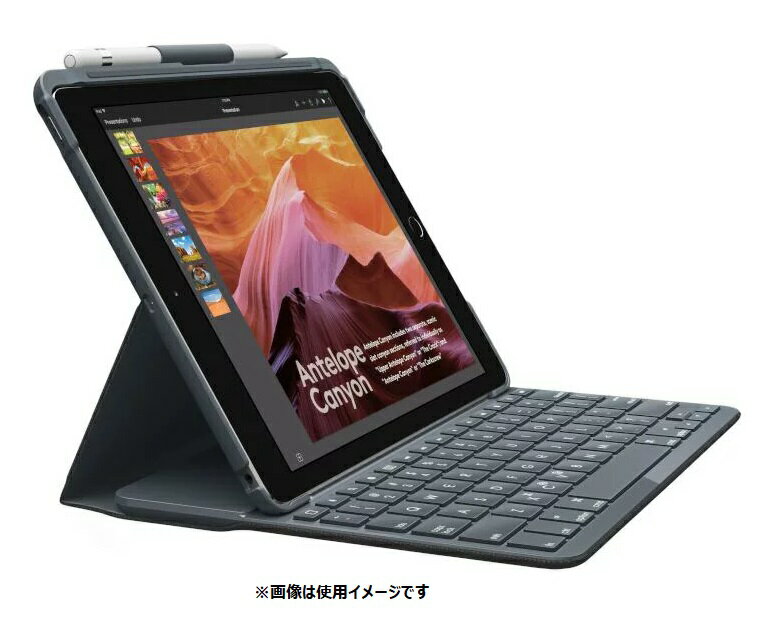 Logicool - Logicool キーボードケース IK1054BKA Amazon.co.jp: ロジクール iPad 10.2 インチ 対応 第9/8/7世代
