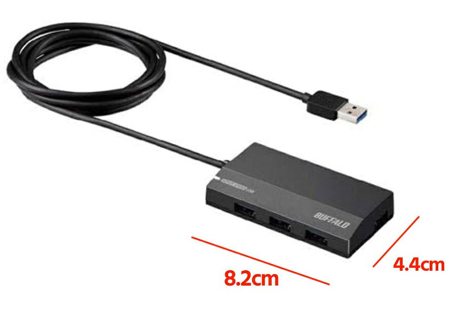 バッファロー BSH4A120U3BK