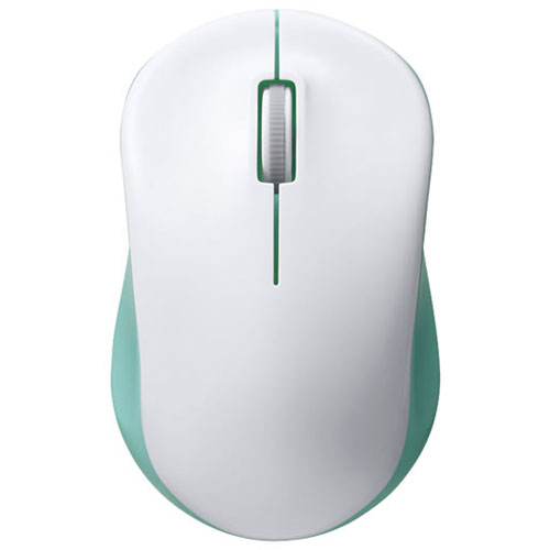 iBUFFALO 無線（2.4GHz）IR LED光学式マウス BSMRW100GR
