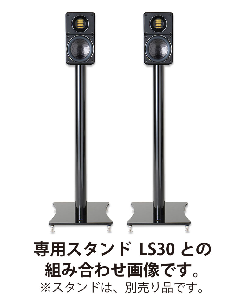 ELAC スピーカースタンド 黒 Bランク】エラック ELAC LS STAND 70 スピーカースタンドペア