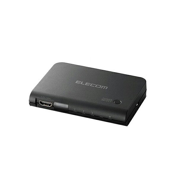楽天市場】エレコム ELECOM 4画面HDMIマルチビューワー DH-SW2KMV41BK