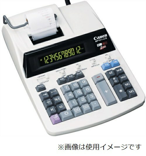楽天市場】キヤノン キヤノン 12桁業務用プリンター電卓 MP1211-LTS