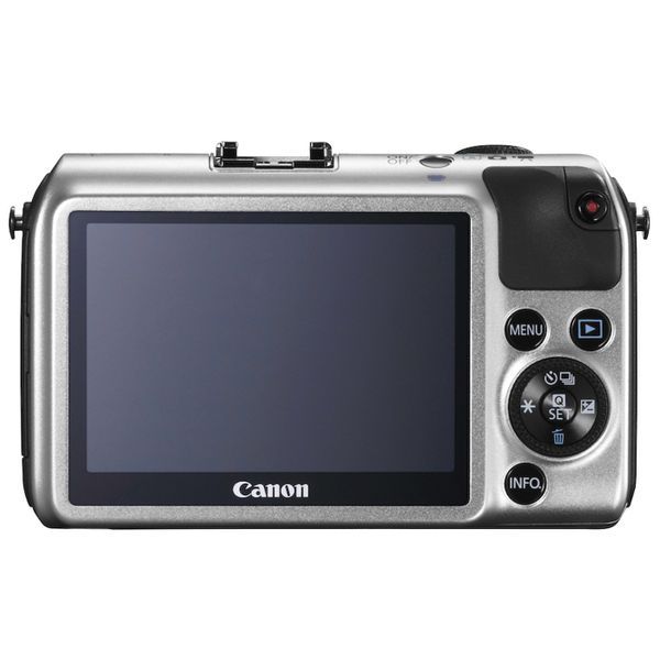 キヤノン ミラーレス CANON EOS M レンズキット シルバー 新品SDカード ＆ 予備バッテリー付き 届いてすぐに使える コンパクト かわいい 動画撮影 美品 長期保証