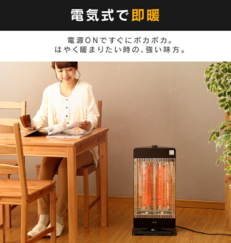 楽天市場】千住 テクノス カーボンヒーター CHM-4531（W） | 価格比較 
