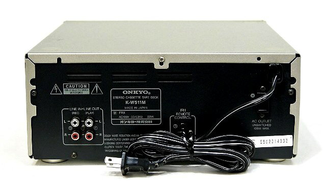 希少】ONKYO カセットデッキ K-501A 動作確認済】ONKYO K-501A