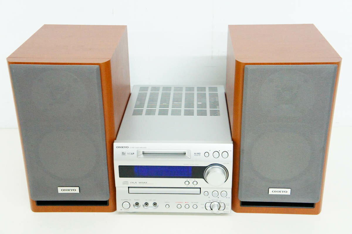 楽天市場】ONKYO CD/MDチューナーアンプシステム FRシリーズ X-N7X(D