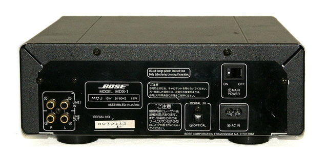 楽天市場】ボーズ(同) BOSE MDプレーヤー MDS-1 | 価格比較 - 商品価格ナビ