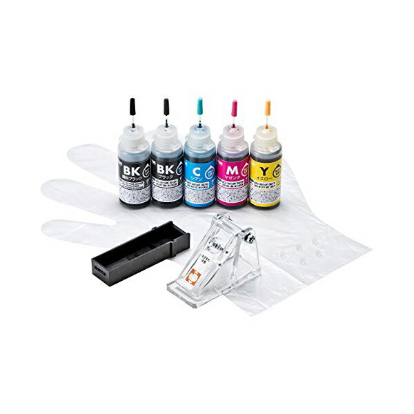 サンワサプライ 詰め替えインク  INK-C380S30S5