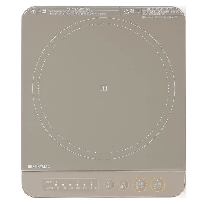 楽天市場】アイリスオーヤマ IRIS IHコンロ鍋セット IHKP-3324-BR 