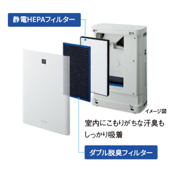 楽天市場】シャープ SHARP KC-M50B-W | 価格比較 - 商品価格ナビ