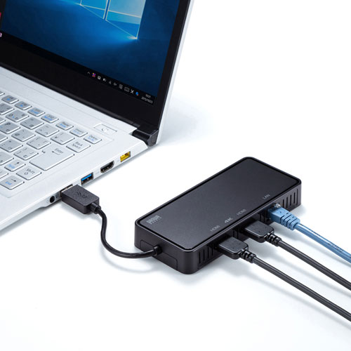 楽天市場】サンワサプライ SANWA SUPPLY USB3.1-HDMIディスプレイ