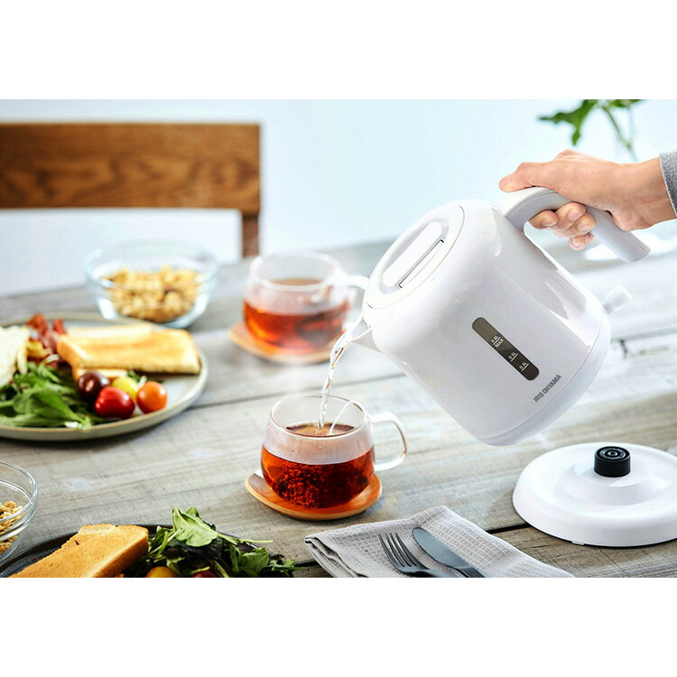 IRIS 電気ケトル IKEB-800-W