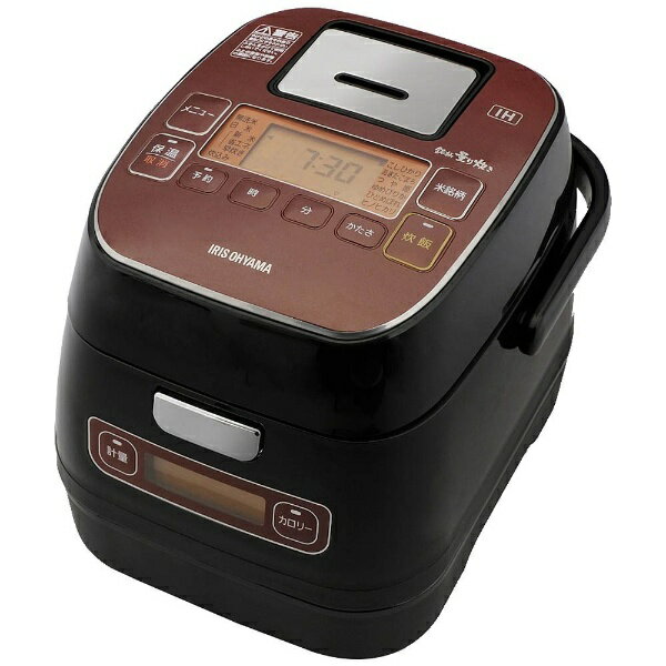 (専用商品) アイリスオーヤマ　炊飯器　分離式IH KRC-IM30-R IH炊飯器 3合 分離式 量り炊きKRC-IM30-R レッド