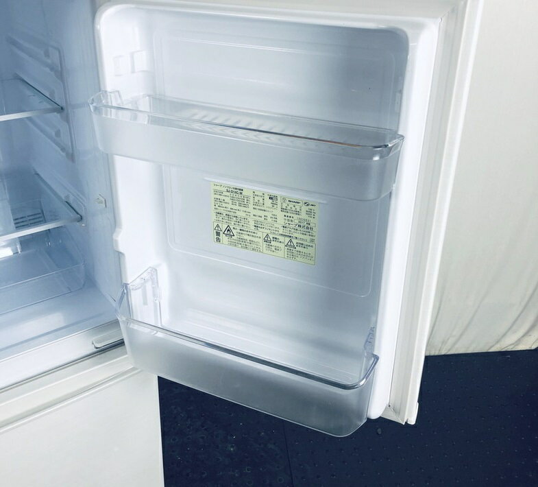 SHARP 冷蔵庫 SJ-D14C-W SHARP（シャープ） 中古/LA-SJD14CW/冷蔵庫/2017年モデル/137L/SHARP