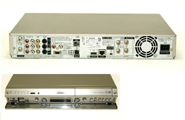 SHARP HDD/DVD/VHSレコーダー【DV-TR11】 Amazon | シャープ ハードディスク・DVD・ビデオ一体型