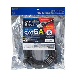 サンワサプライ カテゴリ6A ツメ折れ防止