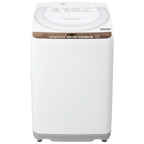 楽天市場】シャープ SHARP 全自動洗濯機 ES-GE7E-W | 価格比較